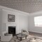 Ekena Millwork 33W x 33H x 38T Small Bradley Decorative Fretwork Wood Ceiling Panels, Red Oak CELW33X33X0375BRDRO - alternate 1
